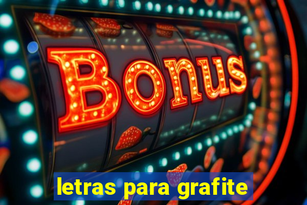 letras para grafite